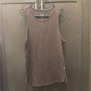 Men’s ASRV Aesthetic Revolution Brown Tank Top